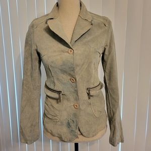 (A) Cuir Nuage vintage leather jacket size small